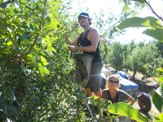 Romain et Chloe en en WHV Australie