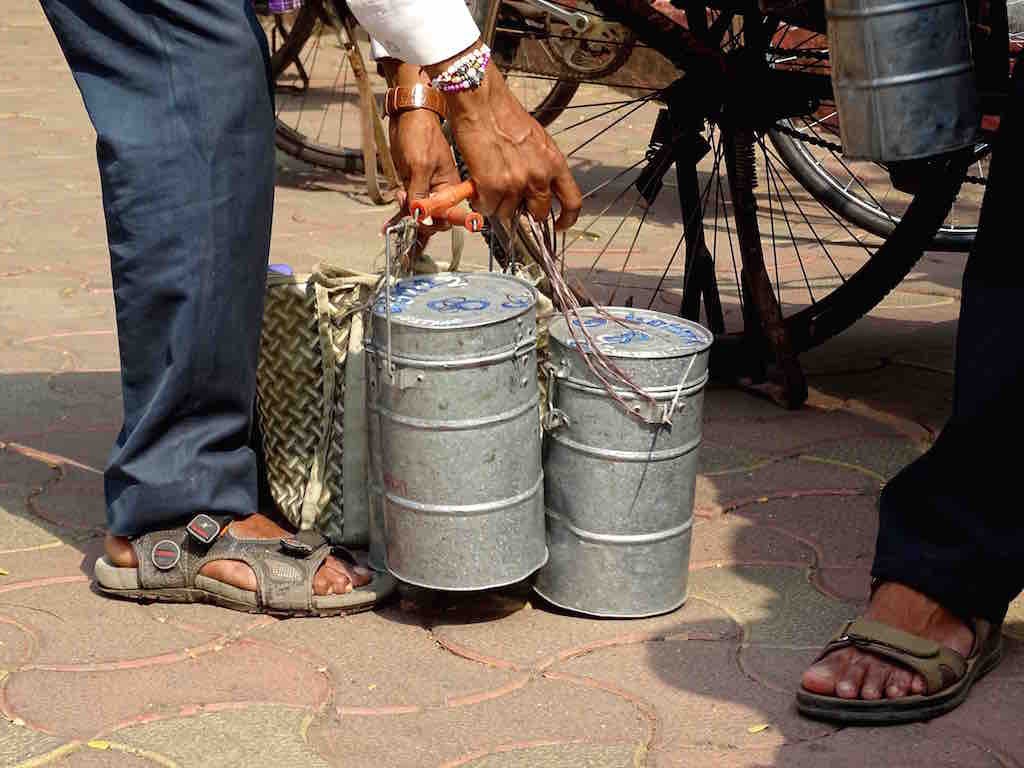Des dabbawallahs a Mumbai en Inde