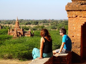 Photo de la plaine des temples a Bagan