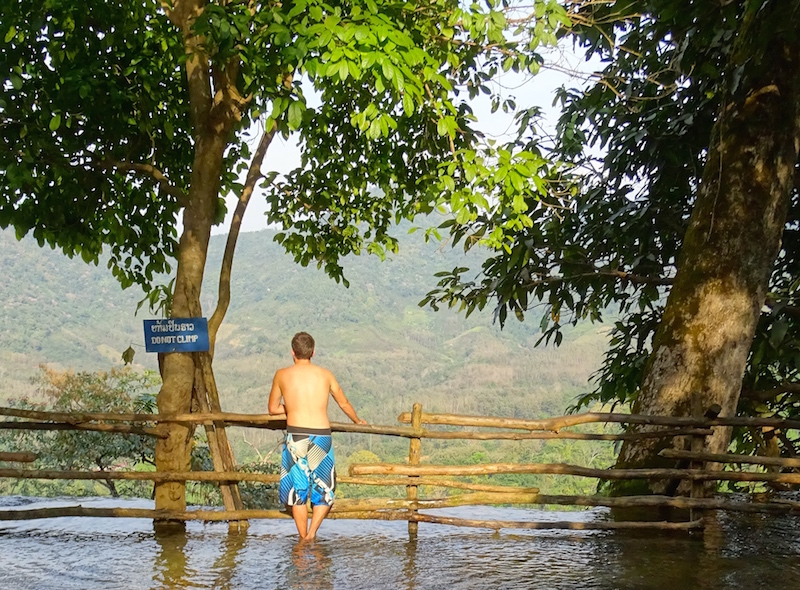 Les chutes d'eau Kuangsi Waterfall a Luang Prabang au Laos