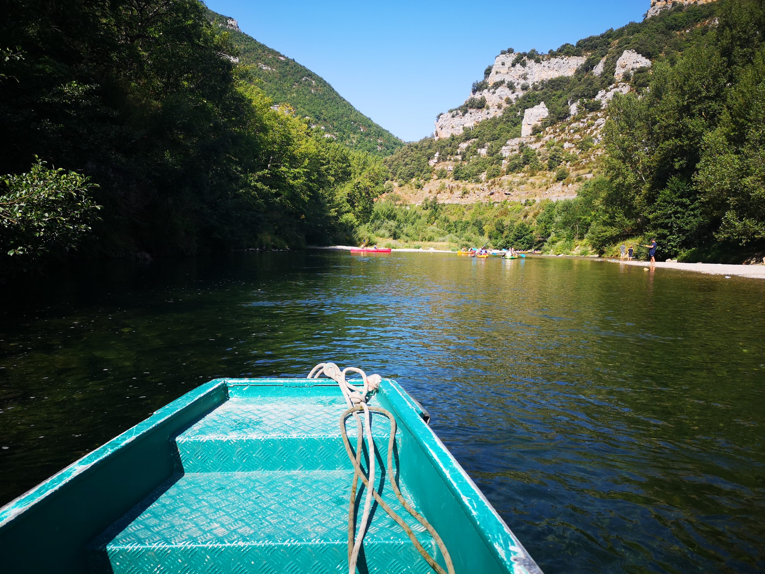 Les bateliers des gorges du tarn