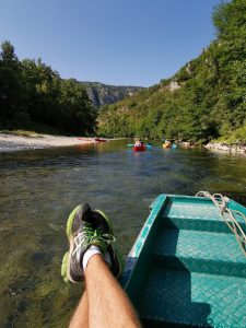 Les bateliers des gorges du tarn