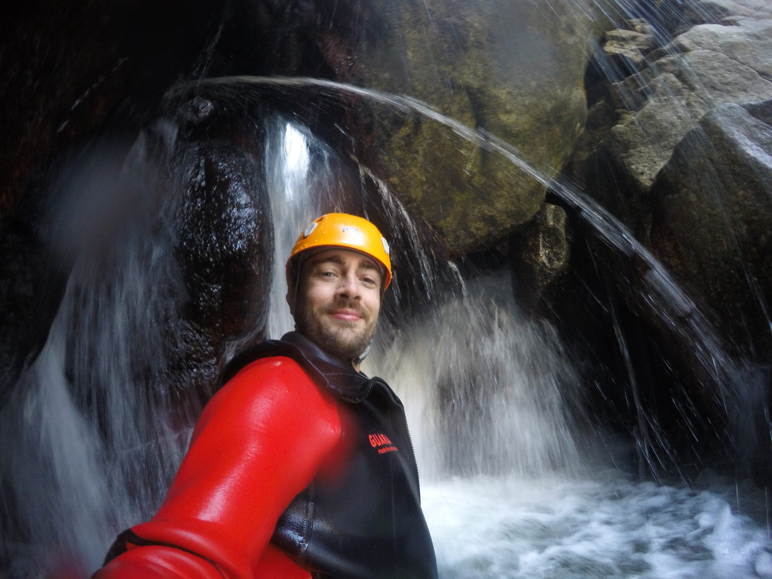 Canyoning dans les gorges du chassezac en Lozère
